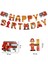 Itfaiyeci Happy Birthday Çelenk, Itfaiyeci Doğum Günü Dekorasyonu, Doğum Günü Çelenk Seti, Parti Dekorasyonu, Itfaiye Tarzı, Happy Birthday Yazısı, Çocuk Partisi Için 2