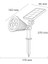 Solar LED Bahçe Armatürü 3200K Günışığı – Güneş Enerjili Kazıklı &amp; Duvar Montajlı Çim Aydınlatma Lambası – 7 Led, IP65, 90 Lümen, 140X270X95 mm 3