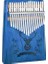 KLX-454G Hakiki Ağaç Geyik Desenli Kalimba 17 Tuşlu 2