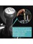 Manuel 5 Vitesli Araç Için Vites Topuzu/cıtroen C2 C3 C4 Picasso Için Peugeot 106 107 207 301 307 308 407 408 508 3008 1007 Için - Krom Kaplama + Siyah 4