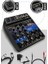 Cx1 Mixer Set Condenser Mikrofon Ses Kartlı Mikser + Stand + Filtre 3