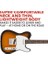 By Fender Debut Collection™ Telecaster® Electric Guitar, Laurel Fingerboard, White Pickguard, 2-Colour Sunburst 3