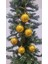 Yılbaşı Ağacı Süsü 4 cm Cici Gold Simli Işıltılı Küre Top Süs Parlak 6 Adet 4