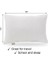 Home Su Geçirmez Bebek Yastığı, 13X18", Küçük Çocuklar Ultra Yumuşak, Makinede Yıkanabilir, Nefes Alabilir, Bakımı KOLAY,%100 Pamuklu Yastıklar, Uyku, Seyahat, Okul Için Mükemmel. Beyaz Seyahat Yastığı. 3