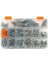 All Essential Fasteners Netzerkoz 555 Parça Vida 12 Çeşit Sunta Vidası Seti - Organizerlı Vida Seti 1