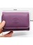 Mor Bozuk Para Gözlü Bol Kartlıklı Mini Kadın Cüzdanı 004 1