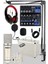 Mix Paket-4 Stüdyo Youtuber Podcast Kayıt Ekipman Seti Cx1 Mikrofon MDX-06FXU Mixer 1