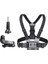Chest Harness Mount Adjustable Camera Chest Strap With J Hook Compatible With Gopro Hero 13 12 11 10 9 8 7, Akaso EK7000 Brave 4, Dragon Touch, Vemont, Wolfang,remali Action Camera 1