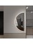 Luna Yarım Daire LED Ayna – Modern Minimal Form 5