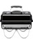 Go-Anywhere Odun Kömürü Mangalı, 42 x 26 cm Izgara Yüzeyi, Hafif Taşınabilir Barbekü Izgarası, Masa Kamp Izgarası, Porselen Emaye Kase ve Kapak, Katlanabilir Ayaklar, Siyah (1131004) 2