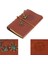 Retro Vintage Denizcilik Defteri Klasik Pu Deri Kapak Not Defteri Seyahat Günlüğü Seyahat Dergisi Doldurulabilir Eskiz Defteri Spiral Halka Binder Günlüğü Boş Sayfalar, Astarsız Kağıt, Retro Kolye, Klasik Kabartmalı (130X185 Mm, Kahverengi) 4