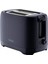 Morning 2 Dilim Kapasiteli 1650 Watt Ekmek Kızartma Makinesi - Siyah 1
