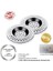 Lavabo Süzgeci Evye Süzgeç 2'li Set 8 cm Pratik Mutfak Aleti Banyo/küvet Delikleri Gider Temizliği Uzun Ömürlü Metalik Süzgeç 2
