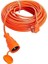 10 Metre Seyyar Uzatma Kablosu 3x1.5 mm Turuncu Kablo Cca Kablo 2