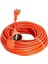 10 Metre Seyyar Uzatma Kablosu 3x1.5 mm Turuncu Kablo Cca Kablo 4