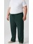 Eşofman Altı Battal Beden Pamuklu Düz Paça Geniş Kalıp Erkek 5