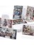 Simli Kartpostal, Yılbaşı, Kış Sokakları Set (6 Adet) 1