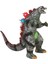 Gerçek Görünümlü Özel Dokulu Kükreyen Işıklı Godzilla & Kong Giant Godzilla Ejderha Figür Oyuncak Y 2