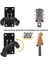 Gitar Duvara Montaj Askısı, Gitar Kanca Standı,gitar Ekran Askı Aksesuarları ve Gitar Pick Necklacefor Akustik Elektrik Bas Ukulele Gitar Tutucu 3