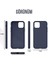 iPhone Kılıf Ince Sıvı Silikon 3 Katmanlı Tam Kaplamalı Yumuşak Jel Kauçuk Kılıf Kapak (Lacivert, iPhone 11) 4