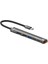USB 3.0 Type-C 5in1 Port Çoklayıcı Hub Alüminyum Slim Kasa - AL4123 1