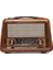 Ahşap Eskitme Görünümlü Bluetooth Hoparlör Mp3 Çalar Müzik Kutusu Nostaljik Radyo 3