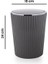 Nely Krom Kaplama Banyo Çöp Kovası - Gri - 6 Lt 2