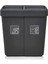 Comfort Geri Dönüşüm Çöp Kovası - Antrasit - 50 Lt 2
