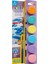 Tempera Suluboya Süper Yıkanabilir Fırçalı Pastel Renkler 6*25ML 1