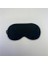 Adet Yıkanabilir Siyah 3 Katlı 8 mm Uyku Maskesi Göz Bandı Kalın Lastikli Uyku Bandı 3