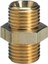 Einhell Çift Taraflı Nipel R3/8" (Kompresör Aksesuarı, Pirinçten, Tüm 3/8" Dış Dişli Basınçlı Hava Bağlantılarına Uygun) - 4139610 1