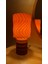 Retro Fitilli Abajur (38 Cm) | Bohem Modern Dekoratif Masa/gece Lambası | LED Ampul Dahil 4