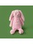 Soft Rabbit Figürlü Yastık - Pembe - 16X35 cm 2