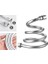 Twistfree Lüx Pvc Duş Hortumu/duş Spirali/paslanmaz Bağlantı Uçlu 150 cm Gümüş 4