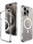 Apple iPhone 15 Pro Max Kılıf M-Safe Şarj Özellikli Airbagli Şeffaf Zore Incek Kapak 4
