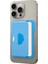 Caseology iPhone Için Magsafe Özellikli 3 Kartlı Manyetik Cüzdan Folder Pop Sky Blue Cloud - AFA07499 4