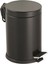 3lt Siyah Pedallı Metal Çöp Kovası (4887) 1