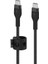 Macbookpro, Ipadpro, GALAXYS22, Ultra, Plus - Siyah Gibi Cihazlar Için Power Delivery Pd ile Hızlı Şarj Için Boostchargepro Flex Örgülü Usb-C - Usb-C Kablosu 1m Usb-If Onaylı 2