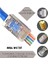 M117XF Cat6 Jack/35 Adet-Metal Ez/yeni Nesil RJ45 Cat6-8p/8c Açık Uçlu/cat6 Konnektör (Cat6 Metal Ez Jack, 35) 5