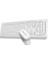 Tech FG1010 2.4g Q Türkçe Fn-Multimedya Klavye+Optik 2000DPI Mouse Beyaz Kablosuz Set 3
