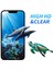 Apple iPhone 16 Pro Max Uyumlu Antistatik Şeffaf Parlak Seramik Ekran Koruyucu Kırılmaz Hd Net Ekran 7