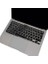 Arapça Klavye Koruyucu Macbook Air M1 13INÇ (Touchıd'li Air) A2337 A2179 Uk Enter ile Uyumlu Siyah 5