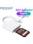 Type-C To Sd-Microsd Kart Okuyuculu Kamera Adaptörü - Beyaz - AL4116 4