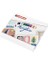 Start Easy Set Akrilik Boya Kalemleri, Su Geçirmez; Ince ve Orta Uç, Kartpostal Pedi Dahil - 8'li Akrilik Kalem Seti (Nordik) - Kaya Boyama Için Akrilik Işaretleyiciler 4