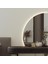 Halo Yarım Ay LED Ayna – Modern Minimal Duvar Aynası 2