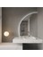 Halo Yarım Ay LED Ayna – Modern Minimal Duvar Aynası 6