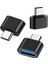 C USB 3.1 To USB 3.0 Otg Şarj Data Çevirici Dönüştürücü Adaptör 2
