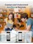 Aı Dil Tercüman Cihazı — 60 Dil, Gerçek Zamanlı Bölünmüş Ekran ve Iki Yönlü Anlık Sesli Çeviri, 18 Çevrimdışı Paket, K-12 Eğitimi, Iş, Seyahat Için 2 Yıllık Global Veri 4