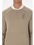 Erkek Açık Haki Sweatshirt 50316303-VR183 6