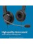 K97601WW USB Hifi Mikrofonlu Kulaklık, Yüksek Kaliteli Stereo Ses, Gürültü Azaltmalı Ayarlanabilir Mikrofon, Iş Veya Oyun Için Profesyonel Konferanslar Için, Siyah 2
